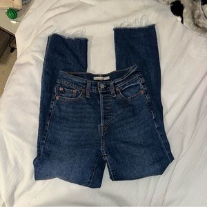 Levi’s Wedgie Straight Leg Jeans